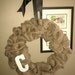 Burlap Wreath
