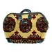 Vintage MARK CROSS Black Leather Travel Bag