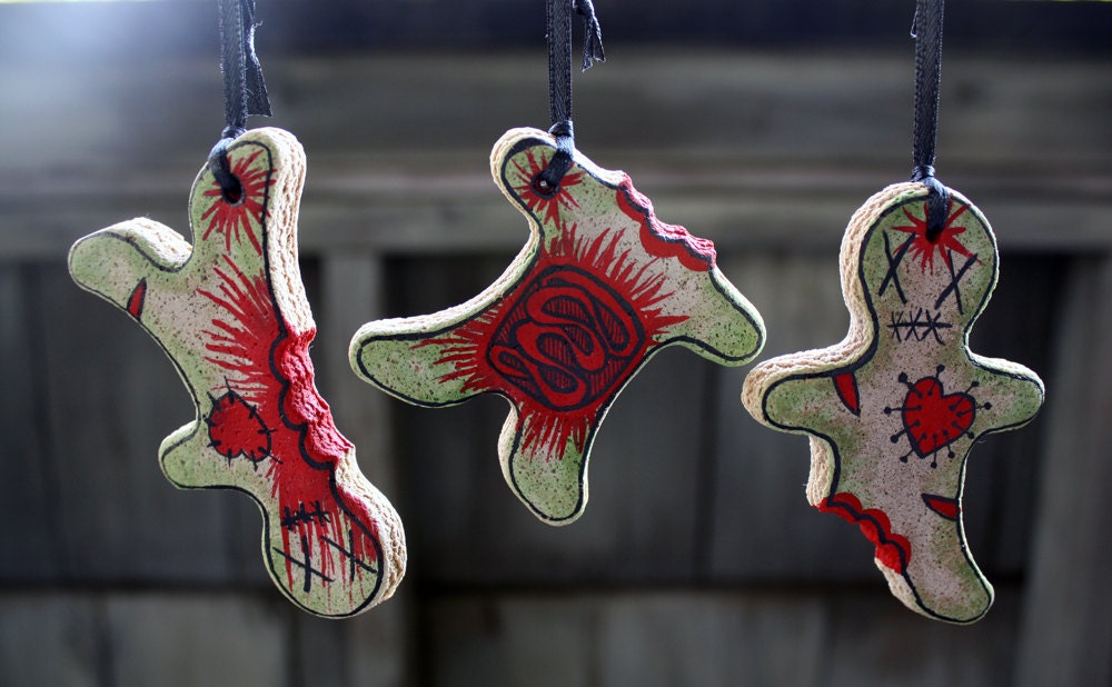 Zombie Gingerbread Men