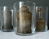 Candle Votive Holder - Graves Aglow - Cemetery - Candle