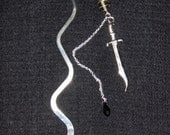 Black Dagger Large Bookmark