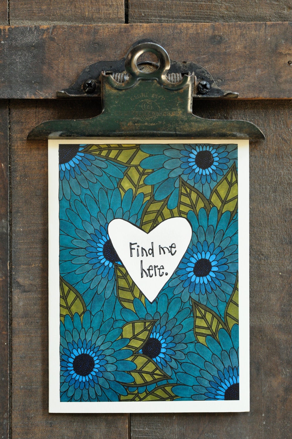 Find Me Here single card
