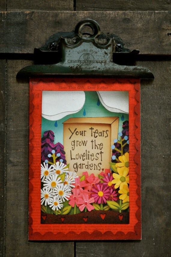 Your Tears Grow The Loveliest Gardens single card