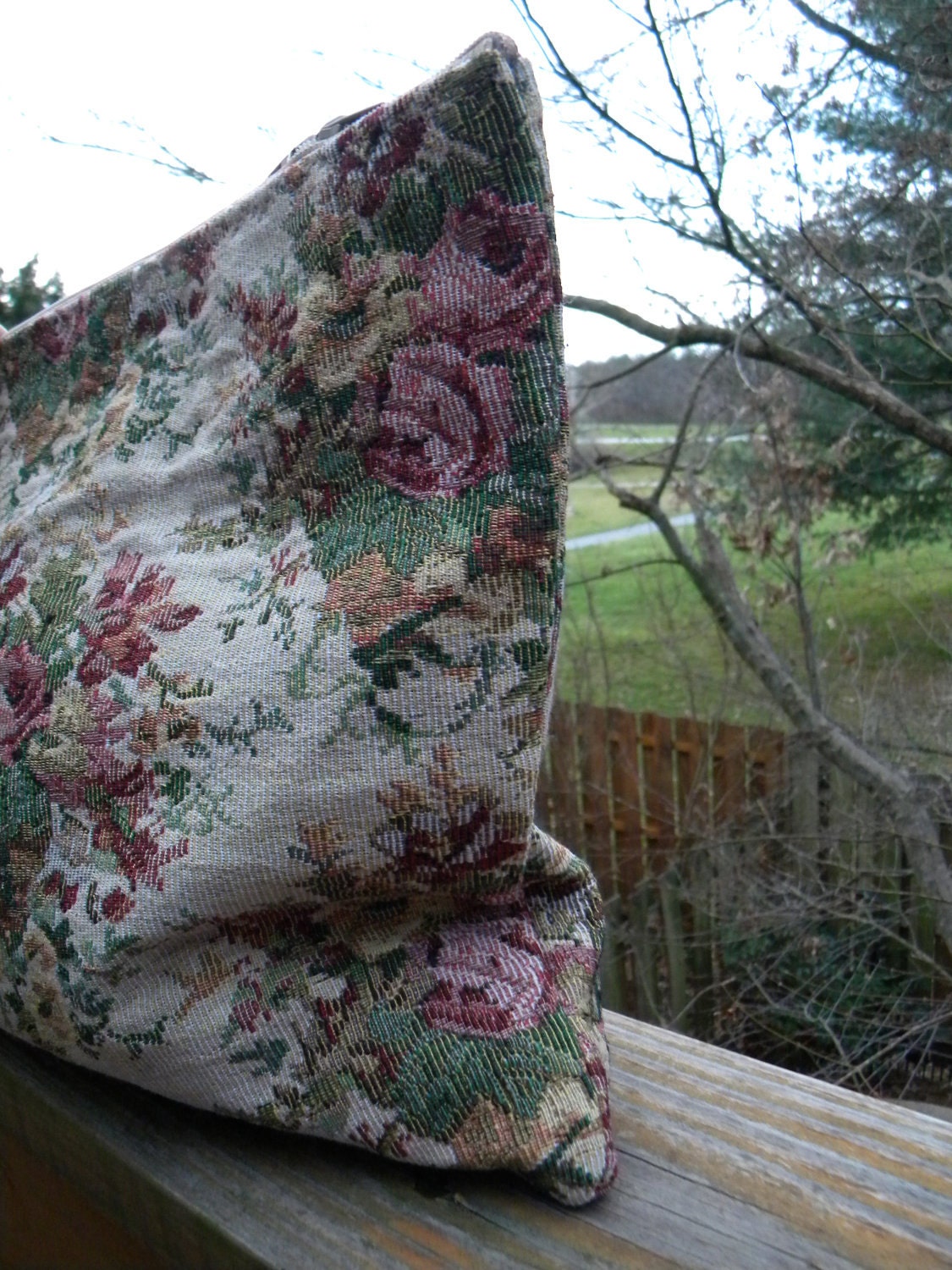 SALE - Rosey Garden Statement Clutch