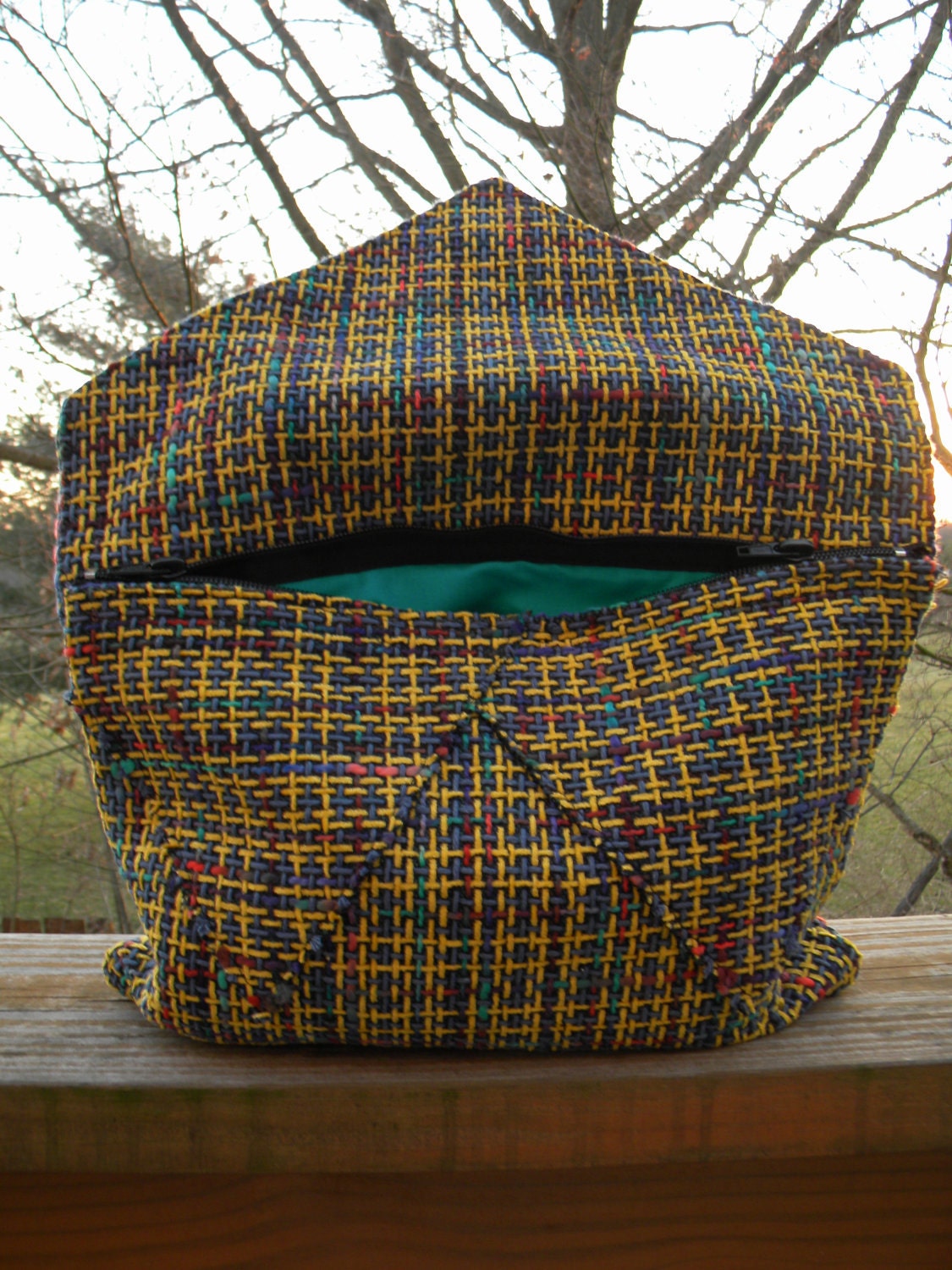 Crayola Tweed Statement Clutch