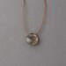 Silk String Brown Smoky Quartz Necklace