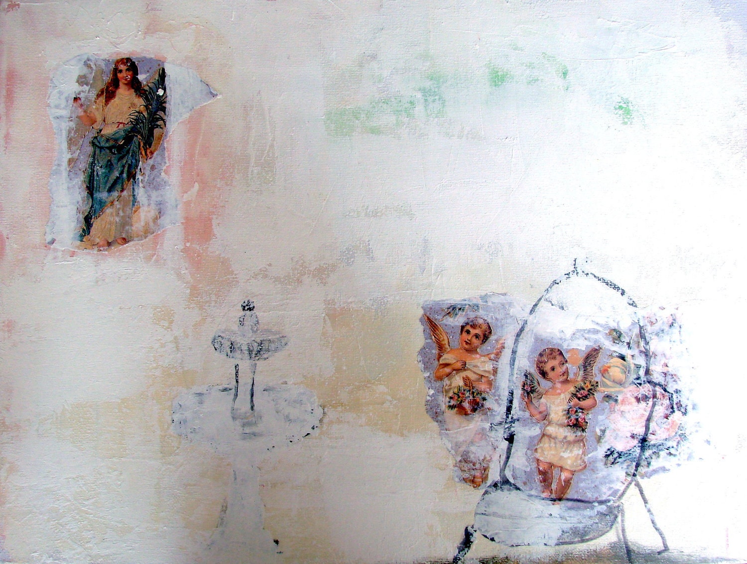 The angels were in my garden by Noémia Prada