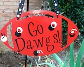 Georgia Bulldogs Football Wall Hanging