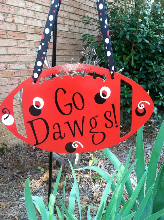 Georgia Bulldogs Football Wall Hanging