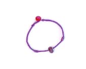 Pink summer bracelet - hemp macrame jewelry for women.  Beachy keen and summer dream - treat yourself to something sweet this summer - BeachPlumCottage