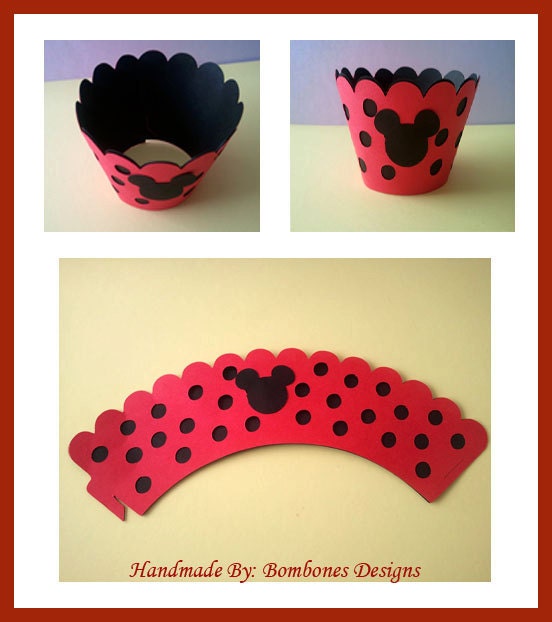 Mickey Mouse cupcake wrappers Il_570xn