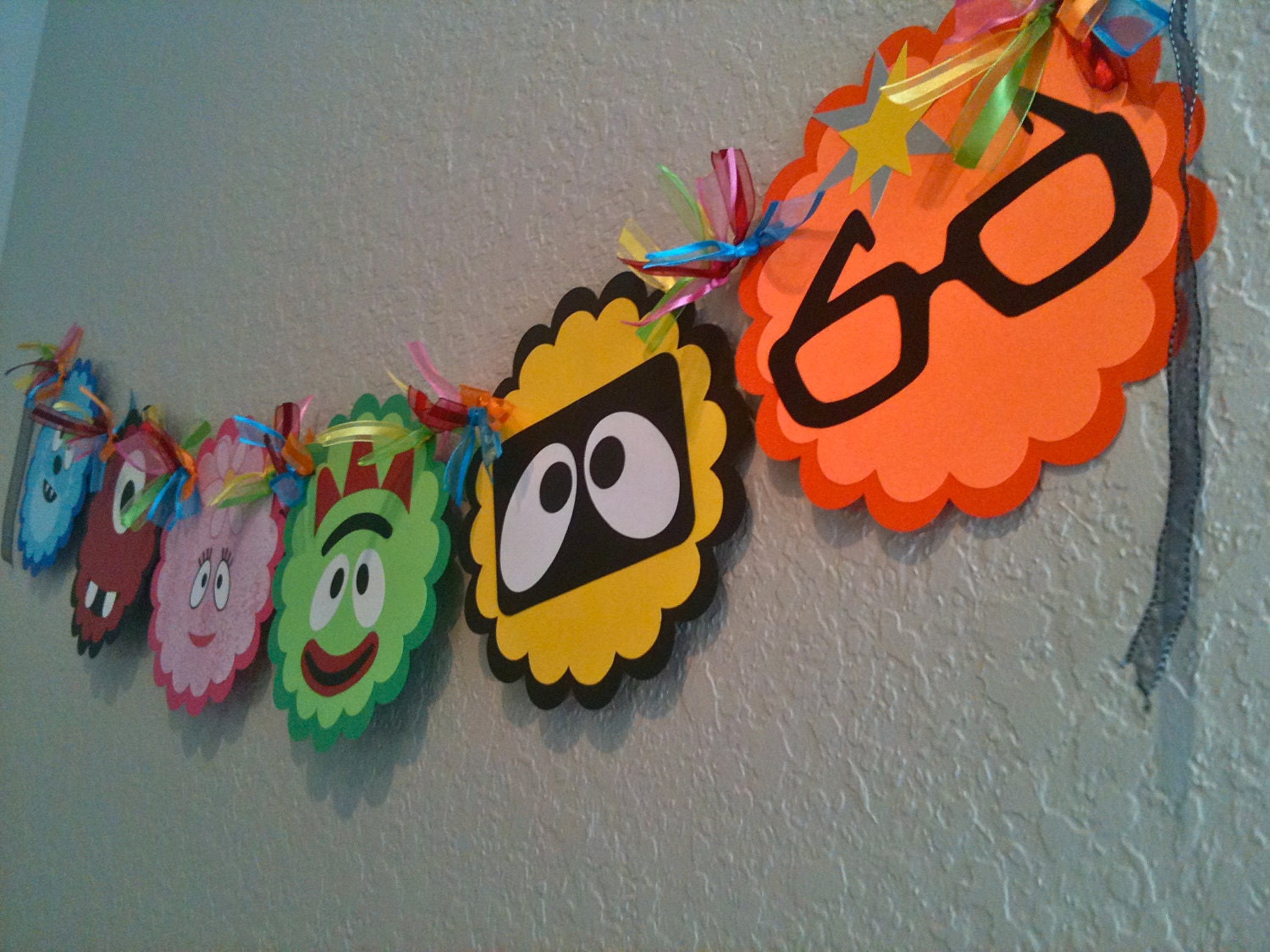 Yo Gabba Gabba Friends Banner