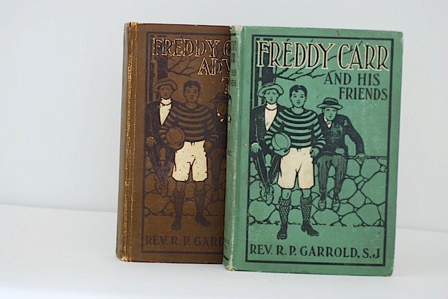 Vintage Children's Books, Early 20th Century, Hardcover Books, Freddy Carr,  Hardcover Children's Books, Adventure Books