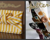 TWO PATTERNS - Square Knot Clutch and Prim Bow Hairband PDFs