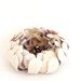Felt flower pin brooch - natural white purple yellow flower - felted flower - ready to ship - floral jewelry - bridal accessories