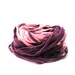 Women infinity scarf - Cobweb felted wool Circle scarf - necklace / pink purple blush violet - ready to ship