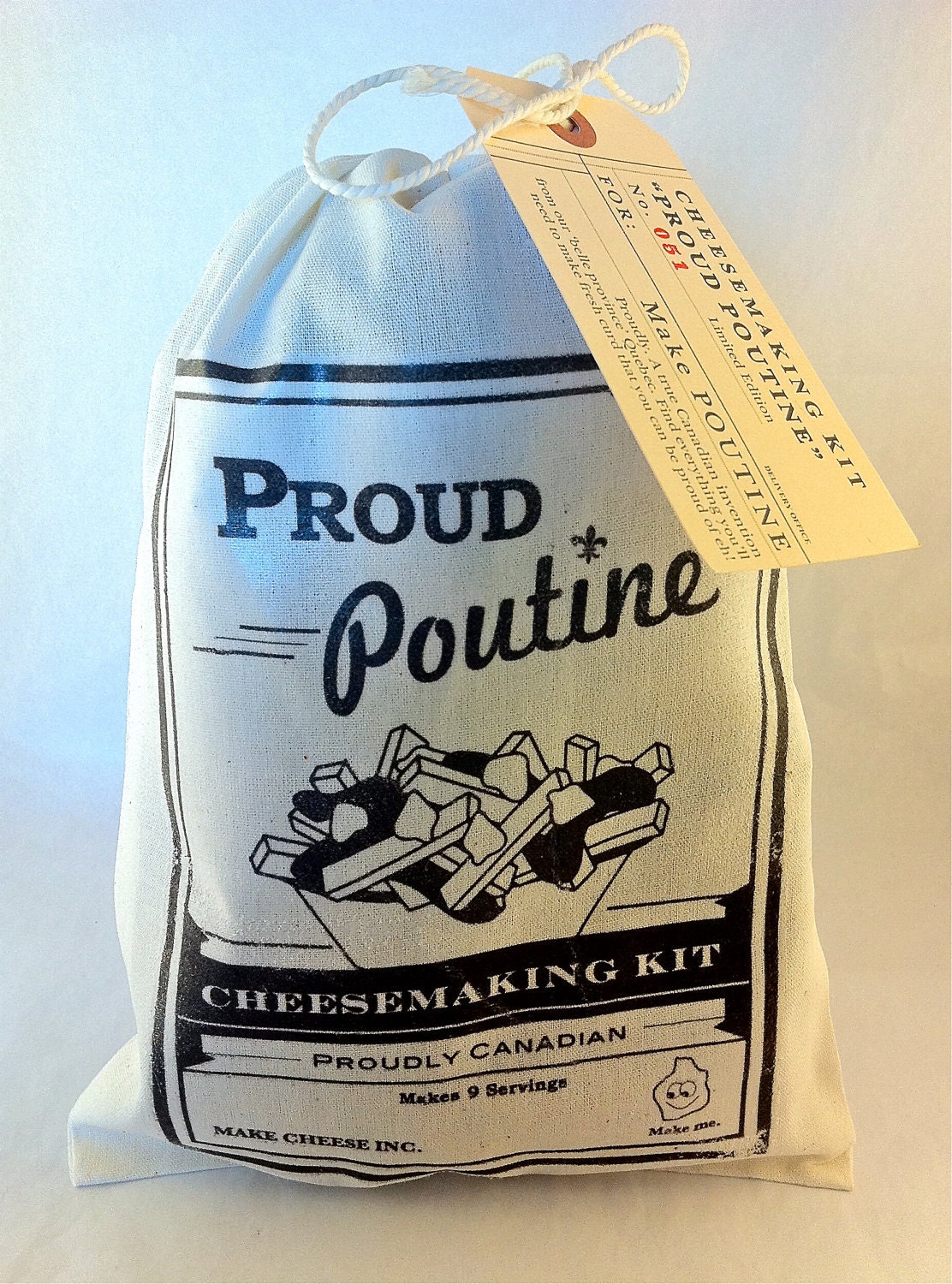 Poutine Kit Poutine Kit - Make your own cheese curds. Gravy included.