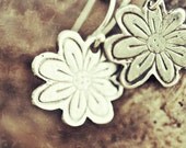 Pure Silver Flower Earrings