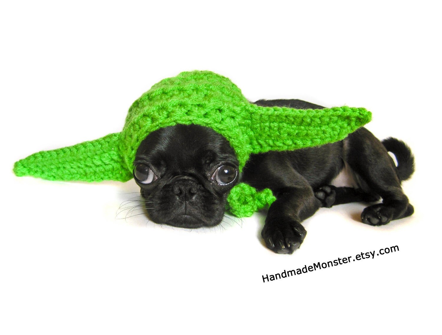 STAR WARS DOG hat costume yoda inspired pet geekery nerdy costumes jedi photo photography prop mashable