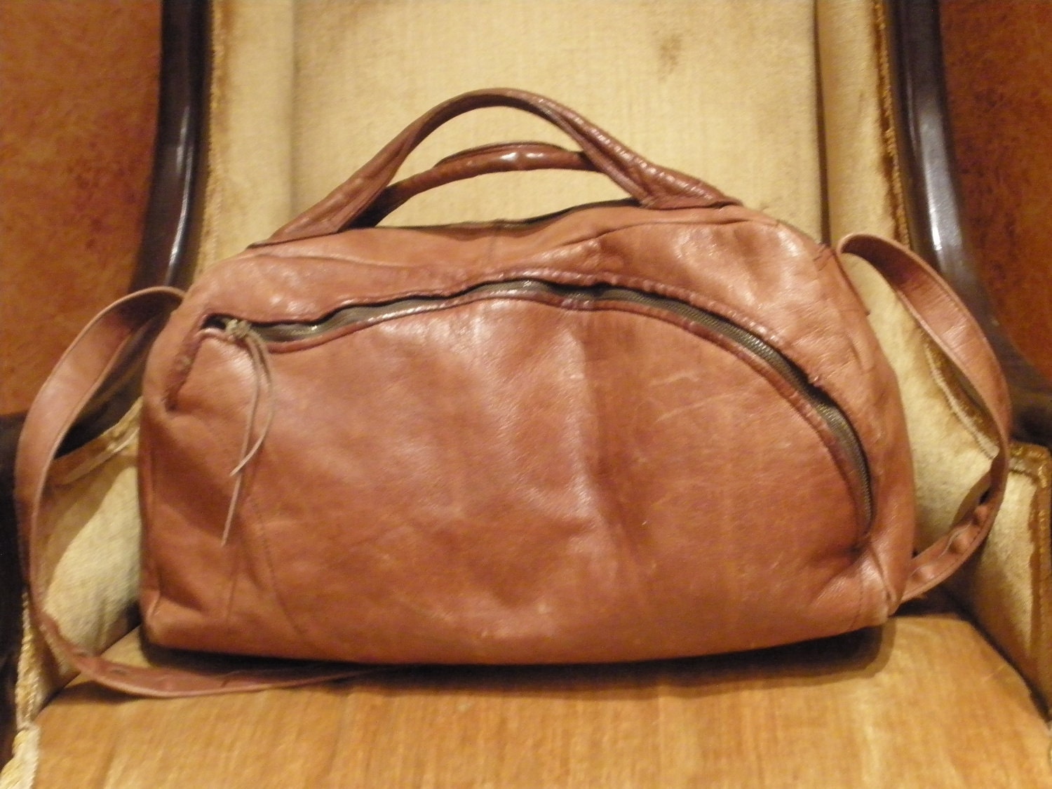 Leather Tennis Bag