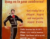 Ole Mexican Fiesta Celebration Invitations