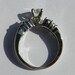 IGI Certified Natural .97 Carat Diamond Engagement Ring 14kt Solid Gold W/ IGI Laser Inscription