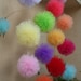 Tulle pom poms....  set of 15 for nurseries