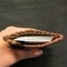 Genuine Crocodile tail exotic leather card holder / wallet glossy