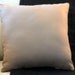 Native graphic pattern, Pendleton pillow, wool Blanket weight fabric, earth tones of brown and tan, 16 x 16