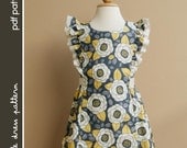 Anya Dress - PDF Pattern - Size 12 months to 8 years old and tutorial.