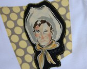 Cowboy Onesie & Pee Pee Tee Pee gift Set - 6month Owen