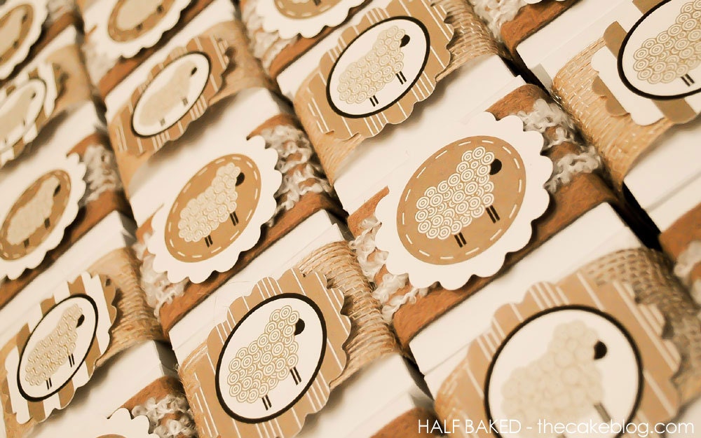 PRINTABLE Invitation and Party Accessories - Little Lamb