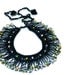 Handmade Black, Multicolor Bib Necklace, Beaded, Turkish Mekik Oya Necklace, Summer Fashion Hand made Necklace...