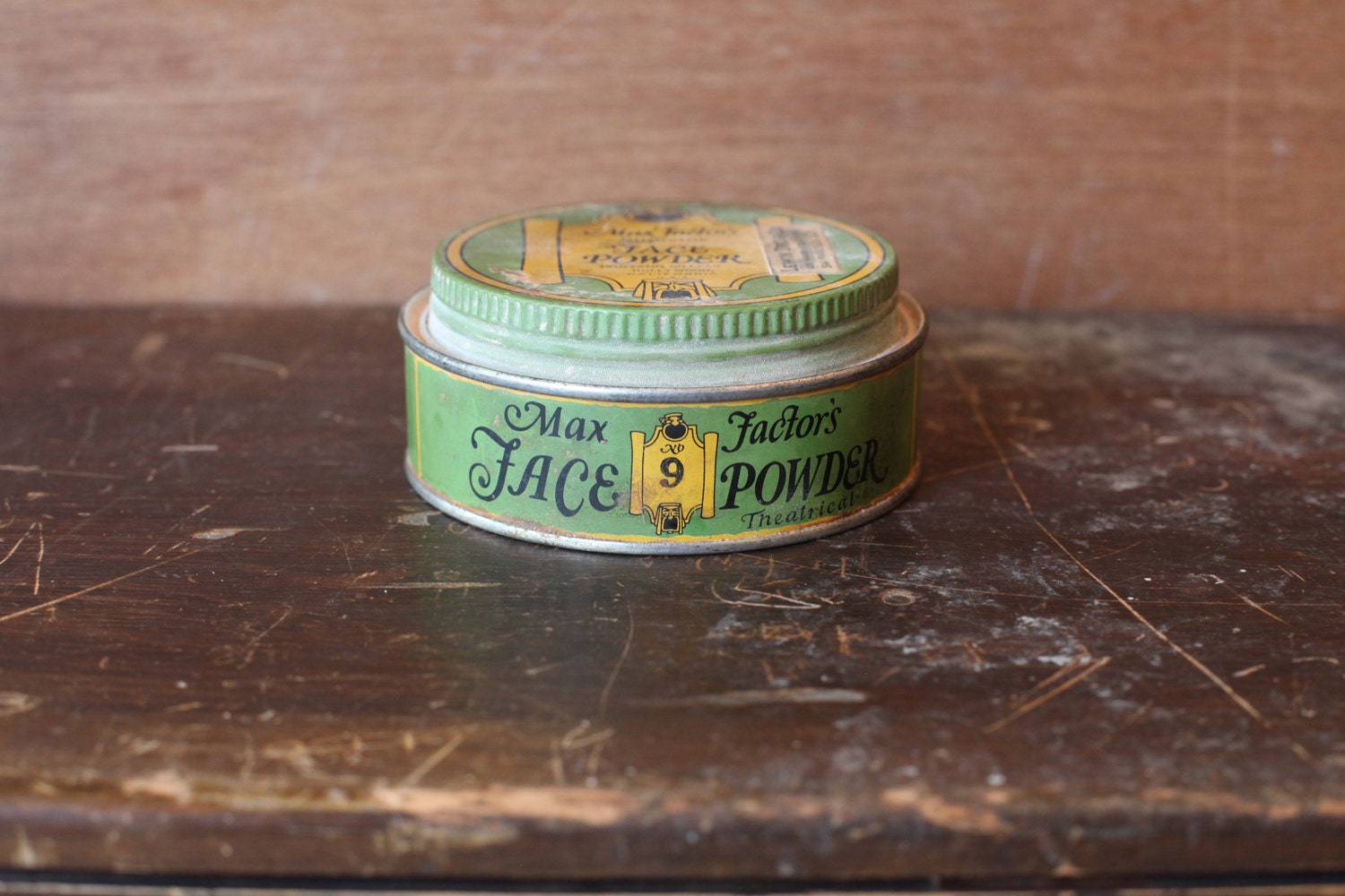 Max Factor Theatrical Face Powder Tin