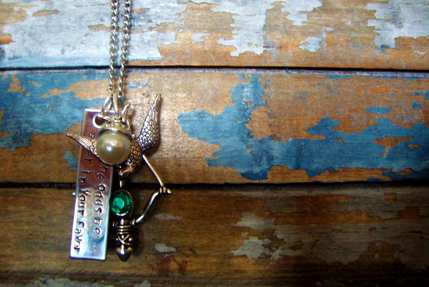 Inspired May The Odds Be Ever In Your Favor Necklace