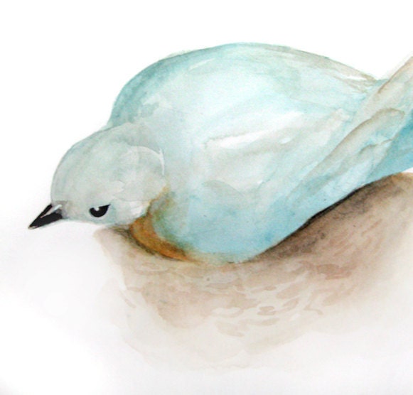 Bird Note Cards - Prints from Original Watercolor Paintings - Faith, Hope, Peace and Love Series