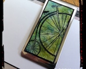 Re-Carded Vintage Bicycle Money Clip