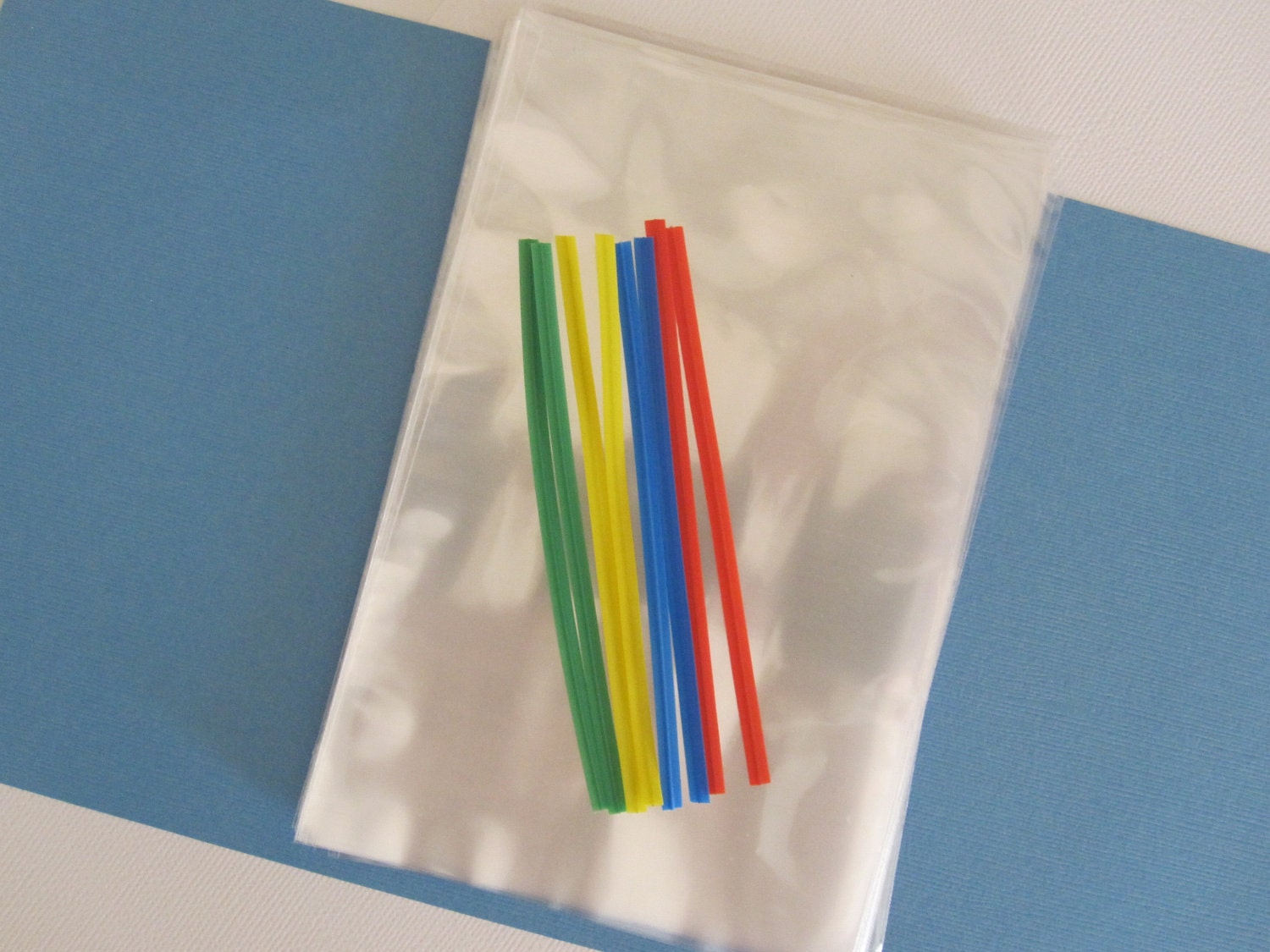 50 4x6 Cello Bags and 50 Twist Ties Il_570xn