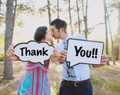 Dry Erase Boards. Set of Two 11 inches Speech Bubbles. Waterproof and Durable. For Photo booth Props and Wall Art