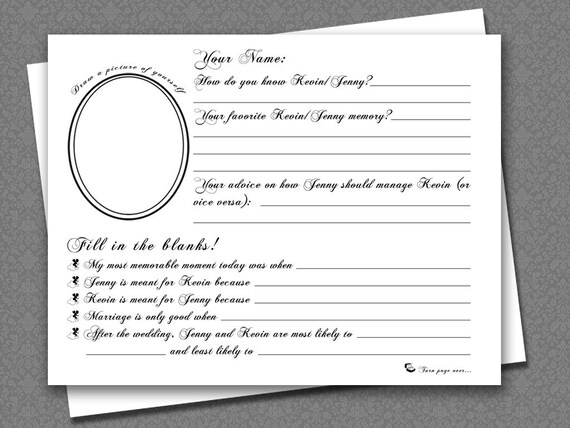 Alternative Wedding Guest Book. Fun and Meaningful.