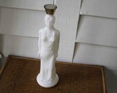 Vintage milk glass Avon bottle