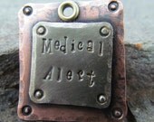Pet ID tag Copper and Nickel Silver Combination Pet Tag Dog tag/tags Engraved Personalized