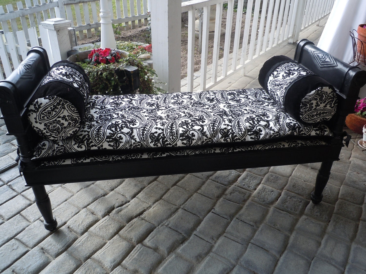 french country bench