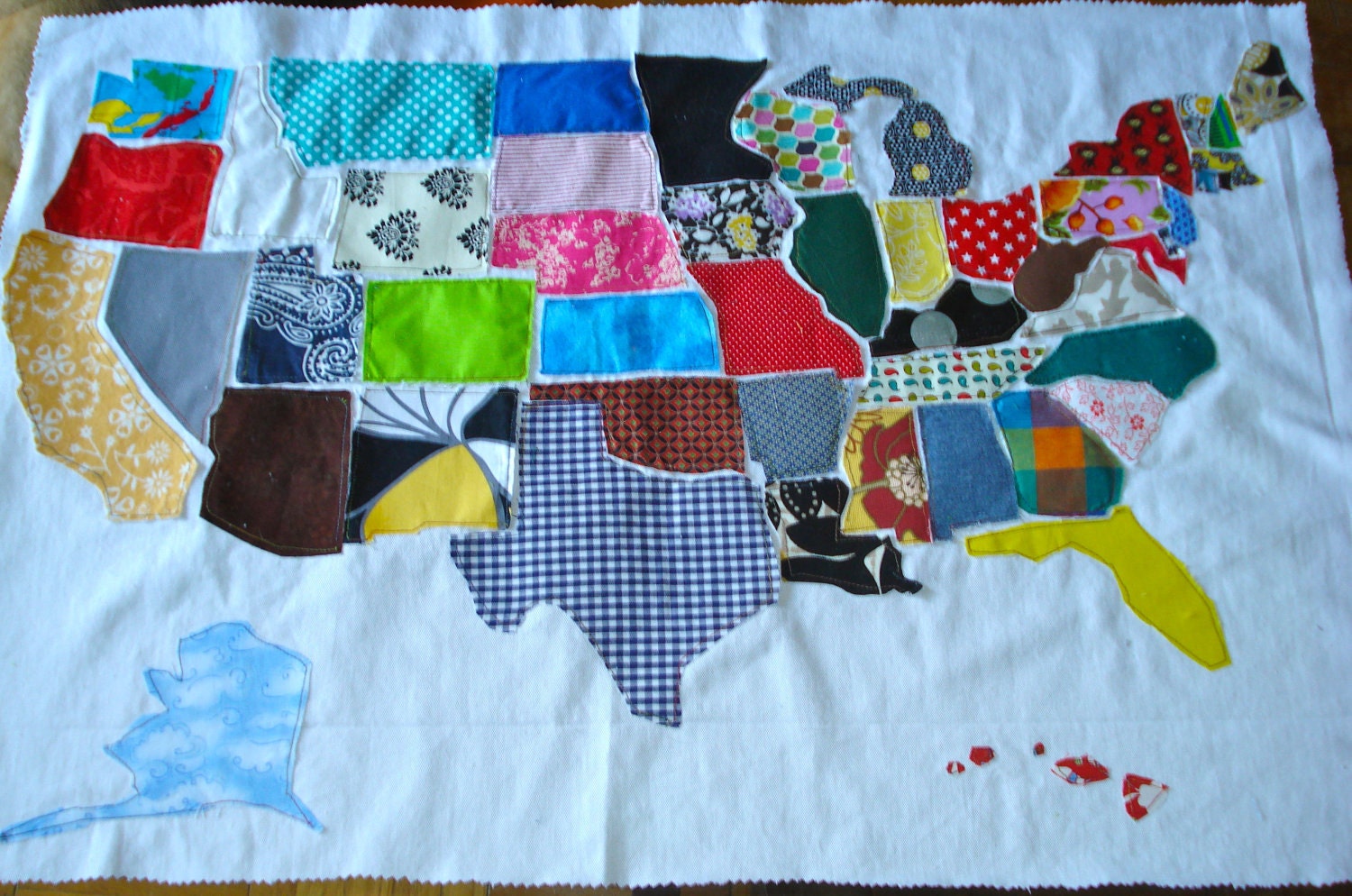Colorful Cotton Map