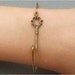 Key Bangle Bracelet