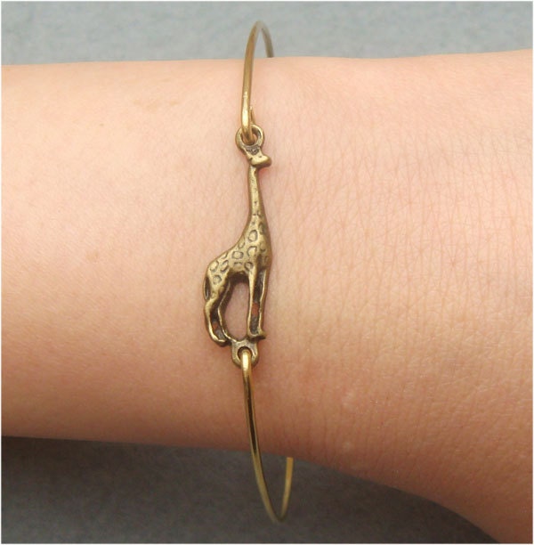 Giraffe Bangle Bracelet