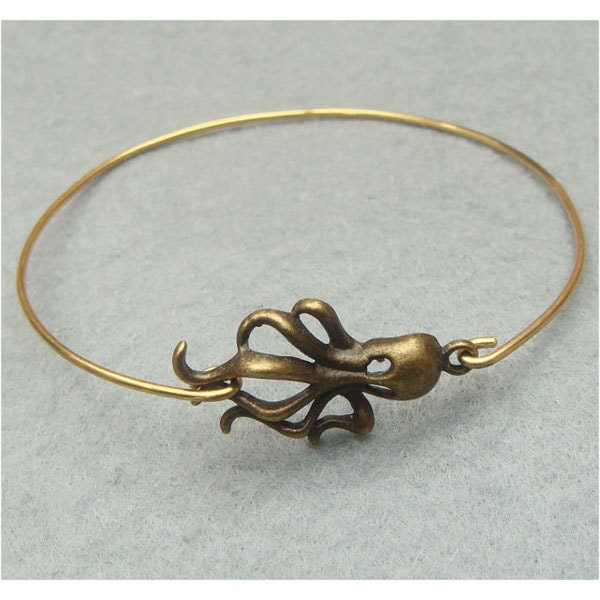 Octopus Bangle Bracelet