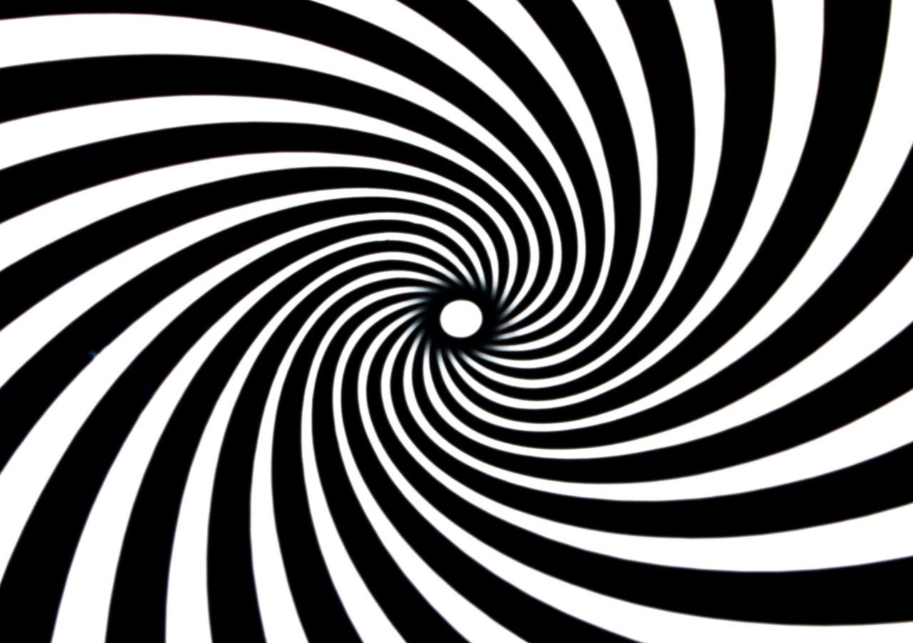 Abstract Photography - Black and White Spiral - London, England - 8 x 10 Print - PhotoLarks