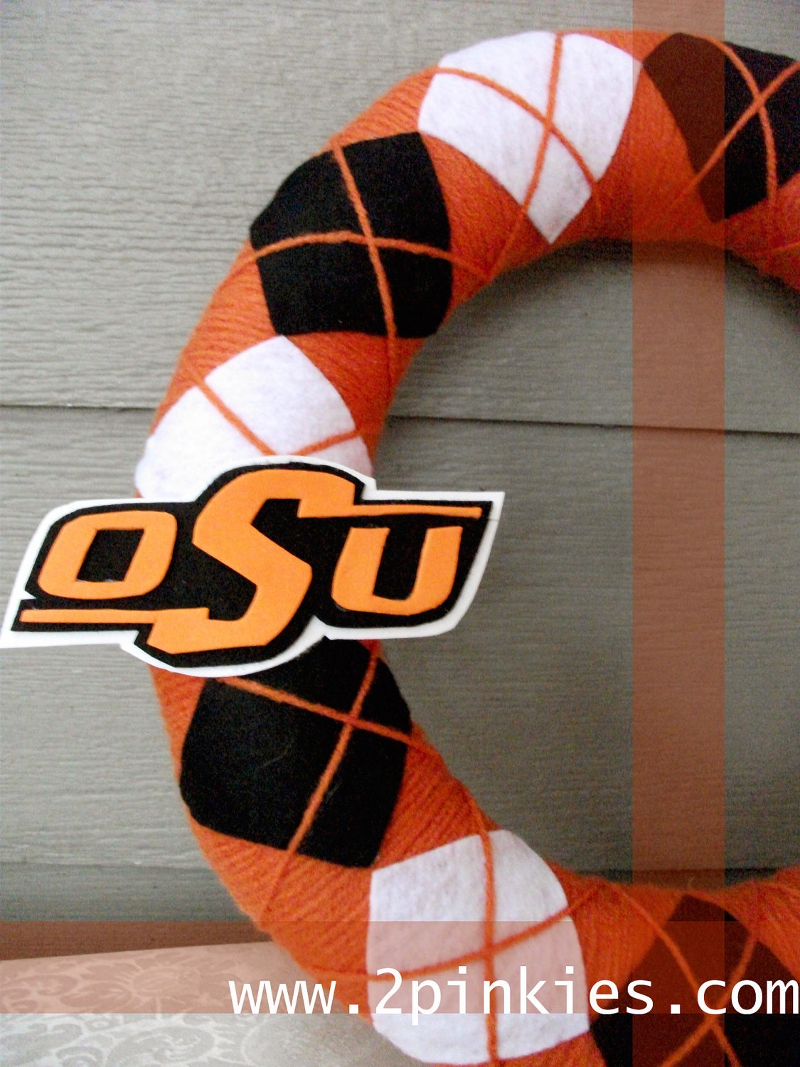 Oklahoma State University Wreath - Cowboys, 14"