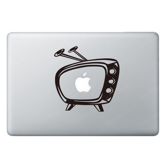 Television Macbook Stickers Sticker Decals Decal Apple Macbook Pro Macbook Air Macbook iPad